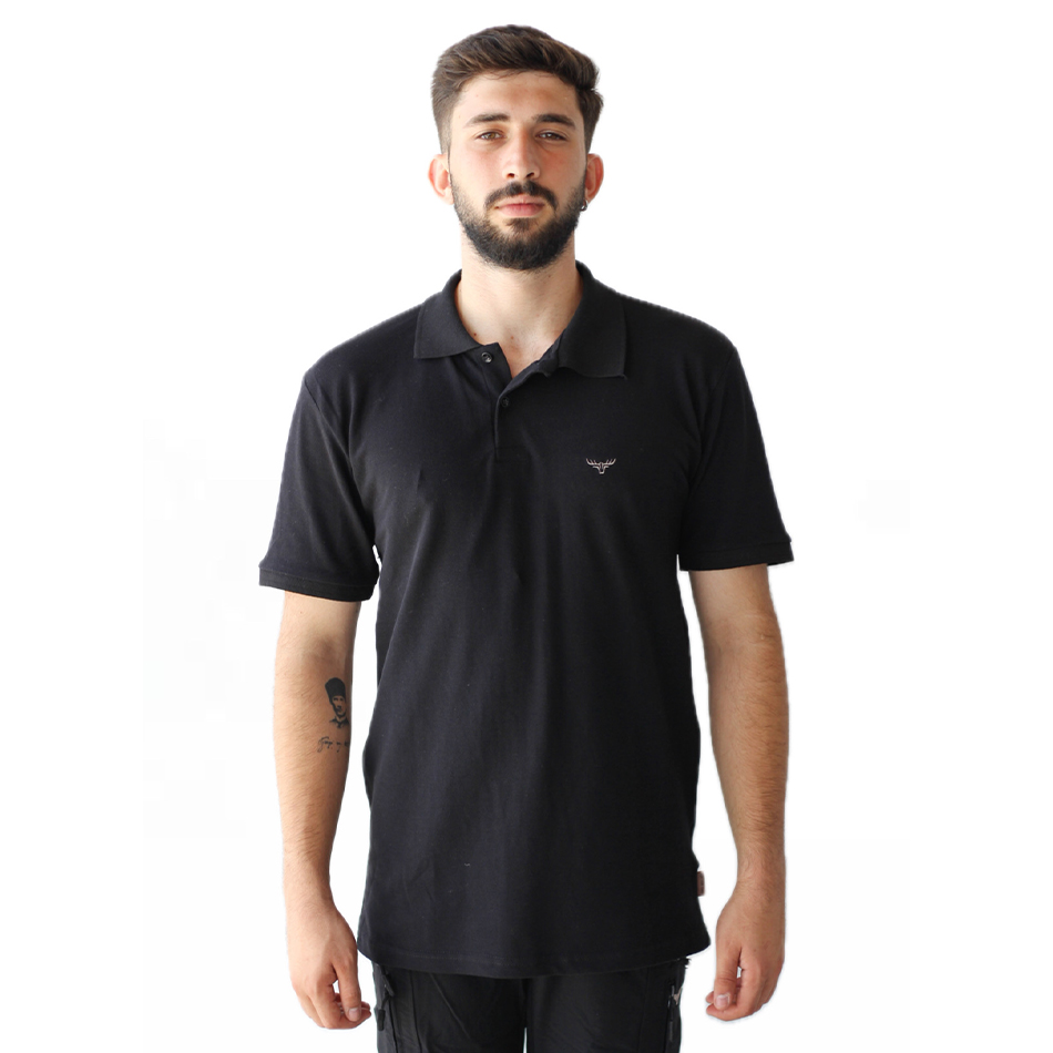 Polo T-Shirt Siyah